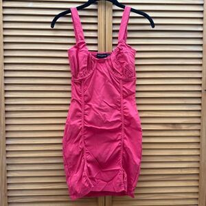 PrettyLittle Thing Pink mini Dress size 6